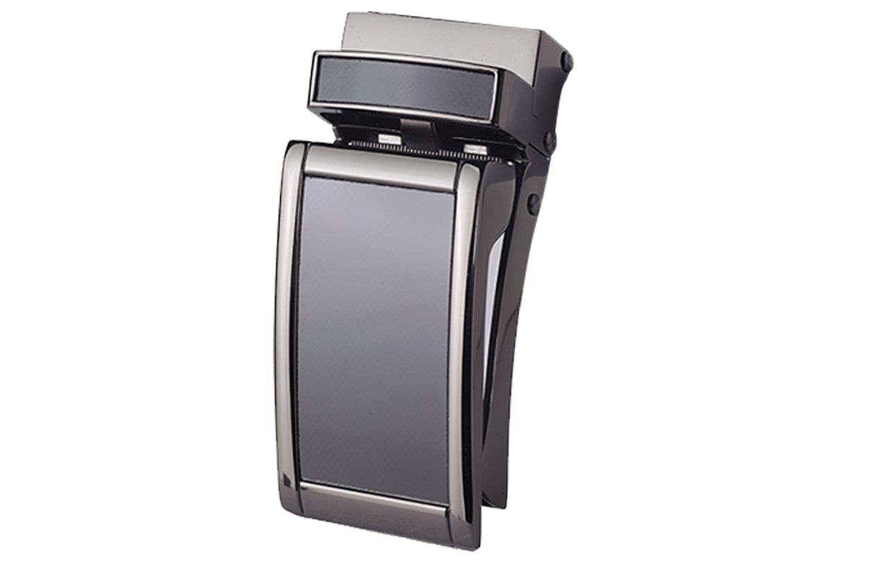 Men's Roxoni Ultra Soft Geniune Leather Ratchet Belt Sliding Buckle