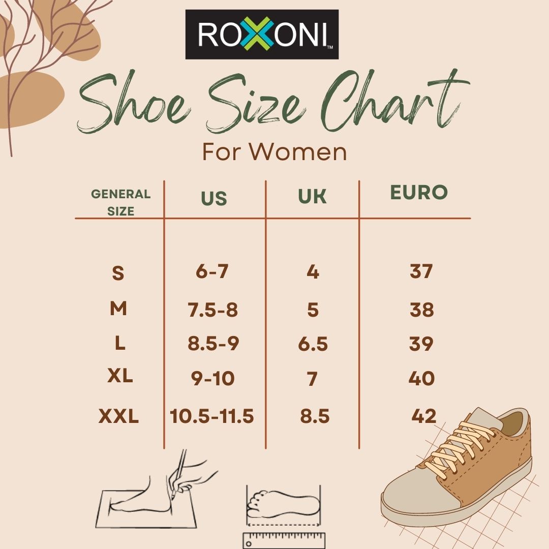 Roxoni Women's Sweater Knit Fleece Lined Clog Slippers Warm House Shoe
