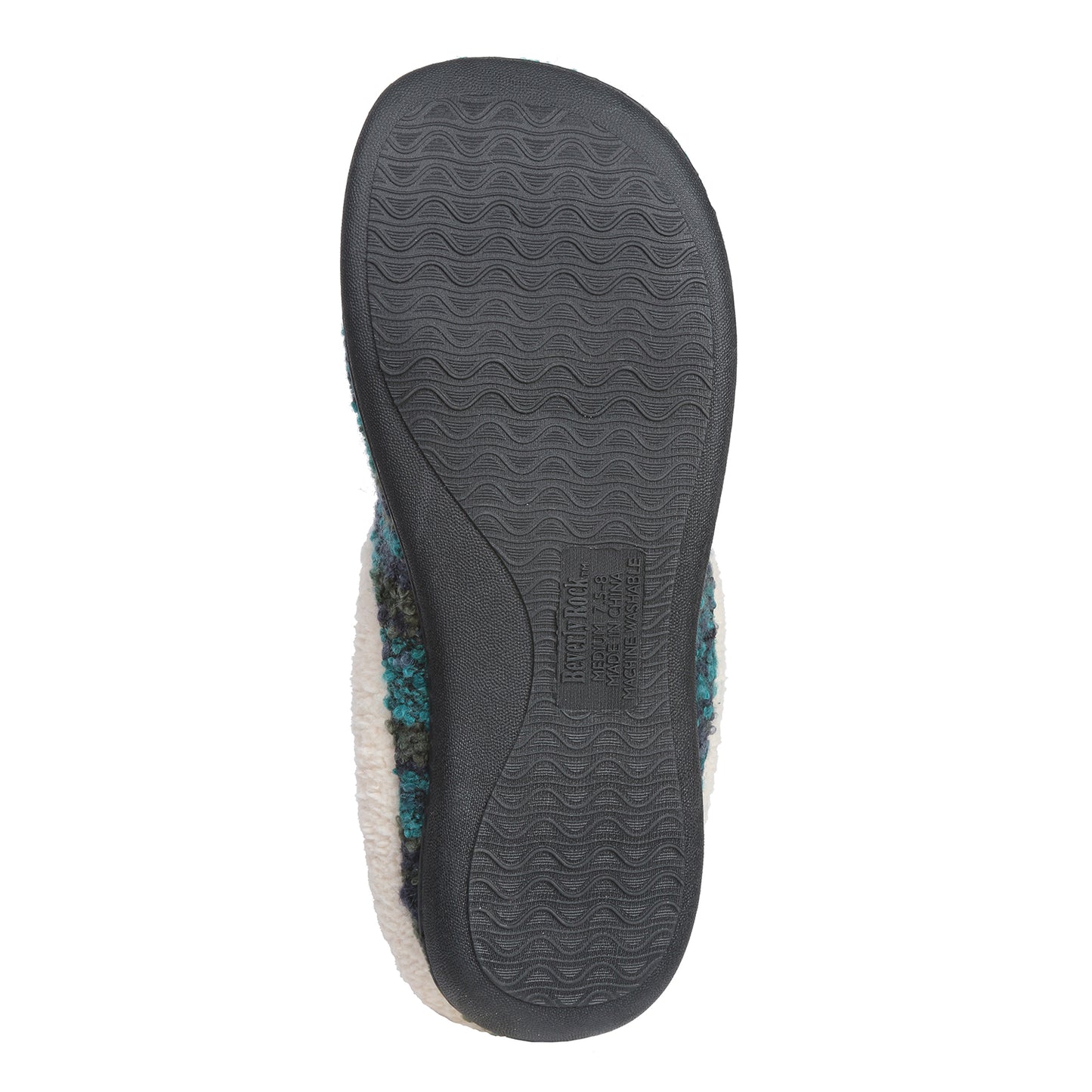 Roxoni Womens Knitted Fleece Lined Clog Slippers Warm House Shoe