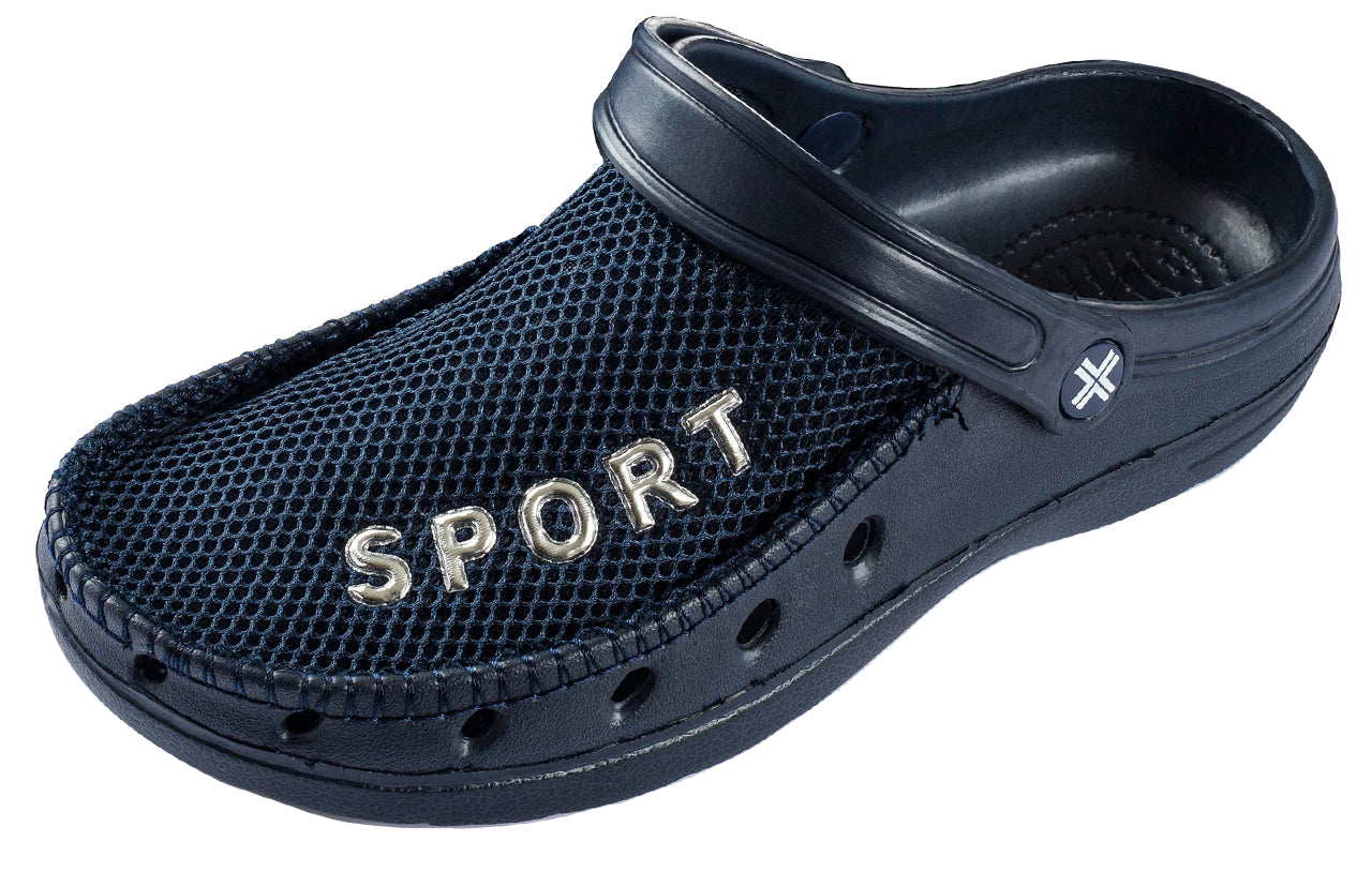 Pupeez Kids Boy's Waterproof Sports Clog Sandals