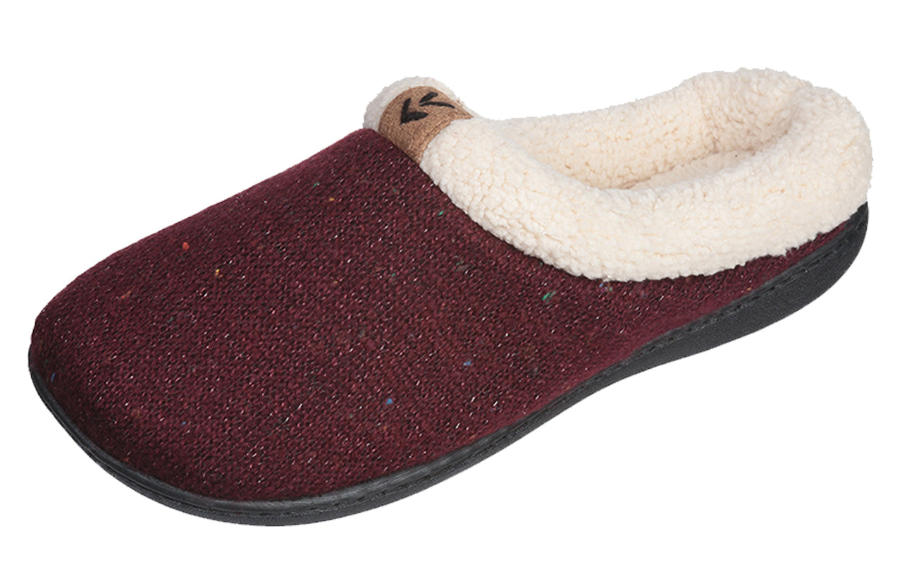 Pupeez Girls Slipper Cozy Warm Clog Kids House Shoe Rubber Sole