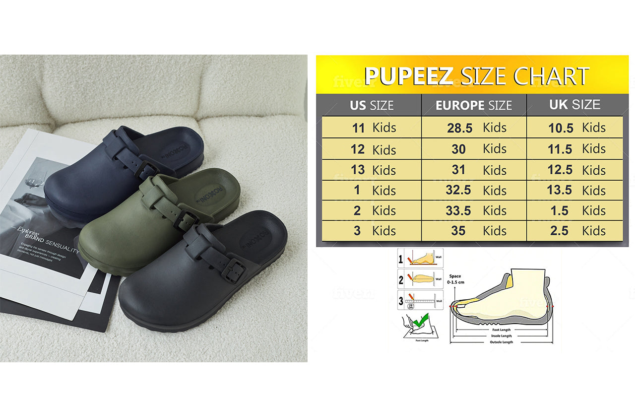 Roxoni Women's Clogs with Adjustable Buckle, Antislip Sole, Mules & Slippers, Various Colors