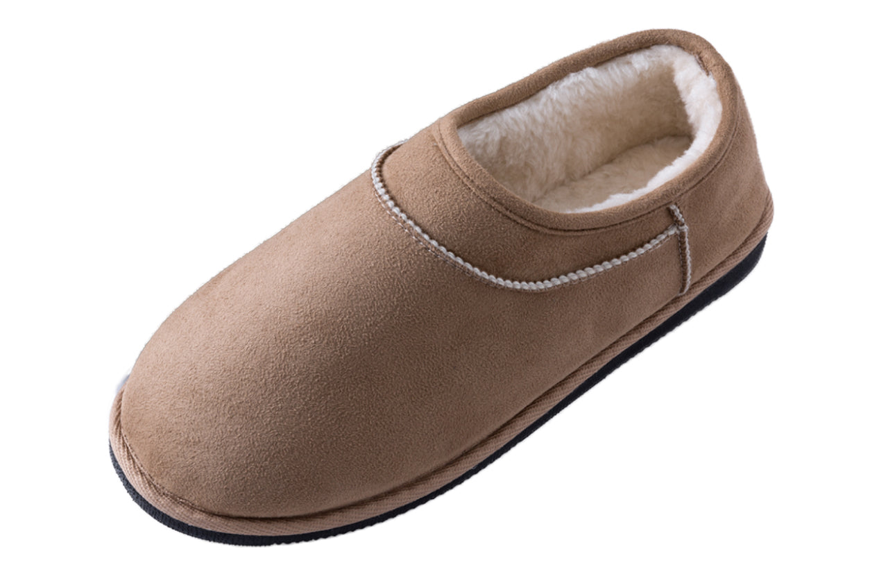 Roxoni Women's Winter Soft House Fuzzy Furry Bootie Shoes