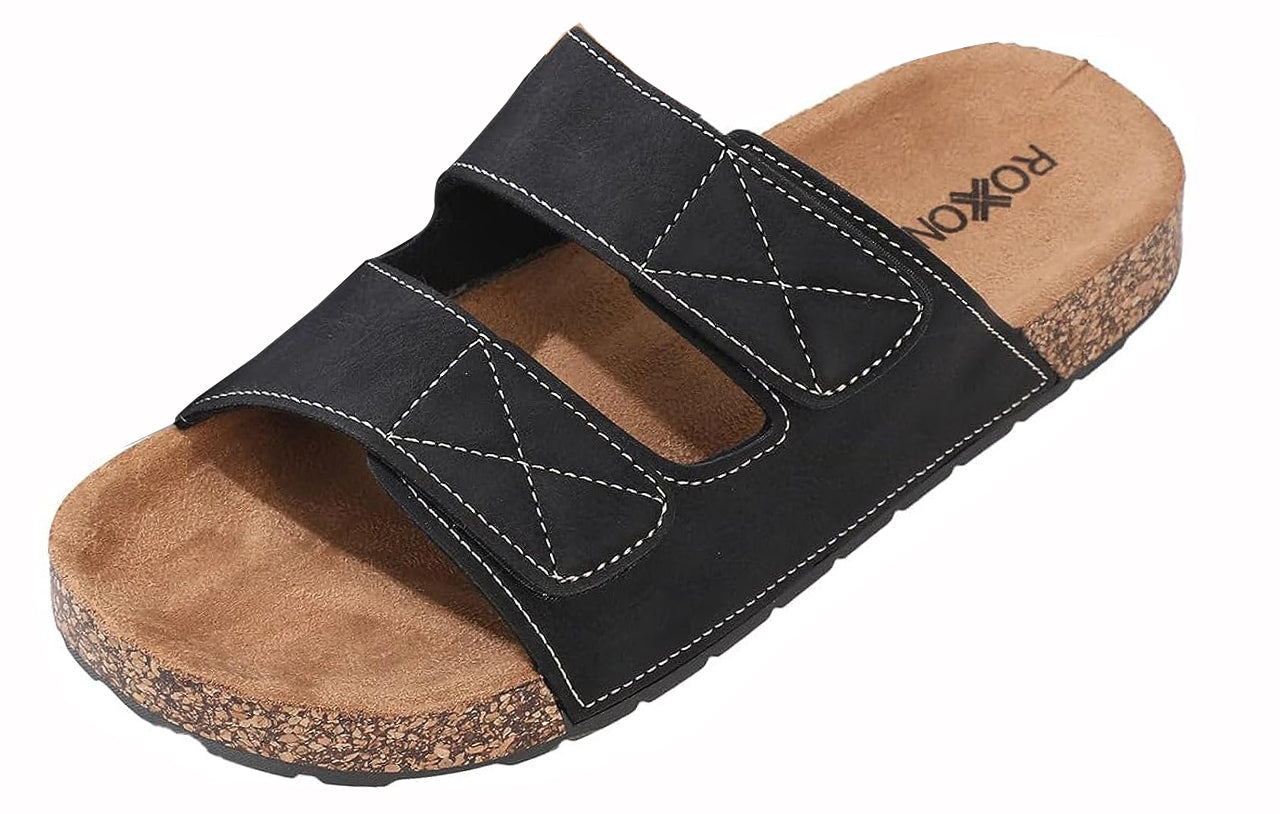 Men's Double Velcro Straps Sandal