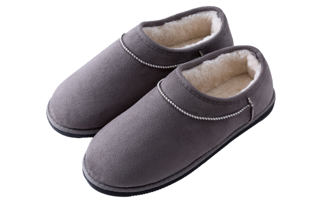 Roxoni Women's Winter Soft House Fuzzy Furry Bootie Shoes