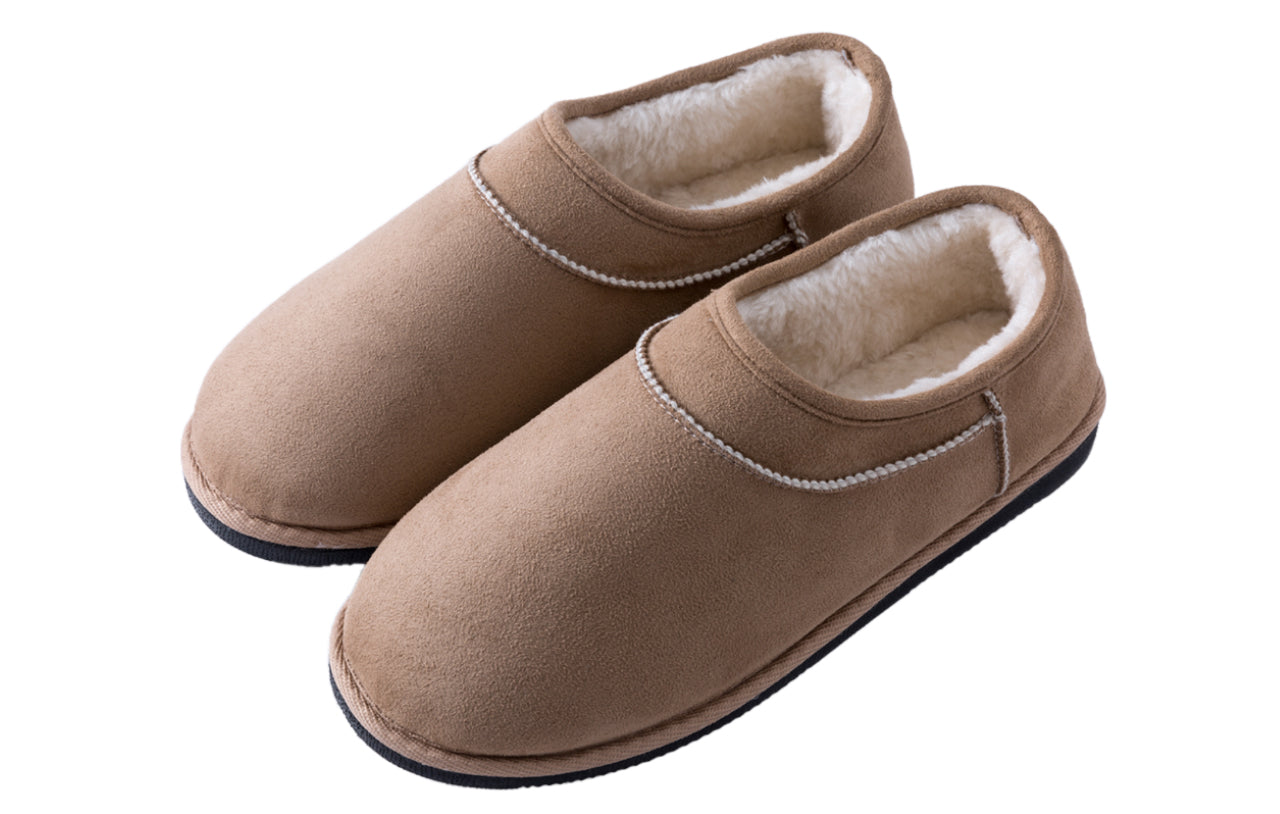 Roxoni Women's Winter Soft House Fuzzy Furry Bootie Shoes
