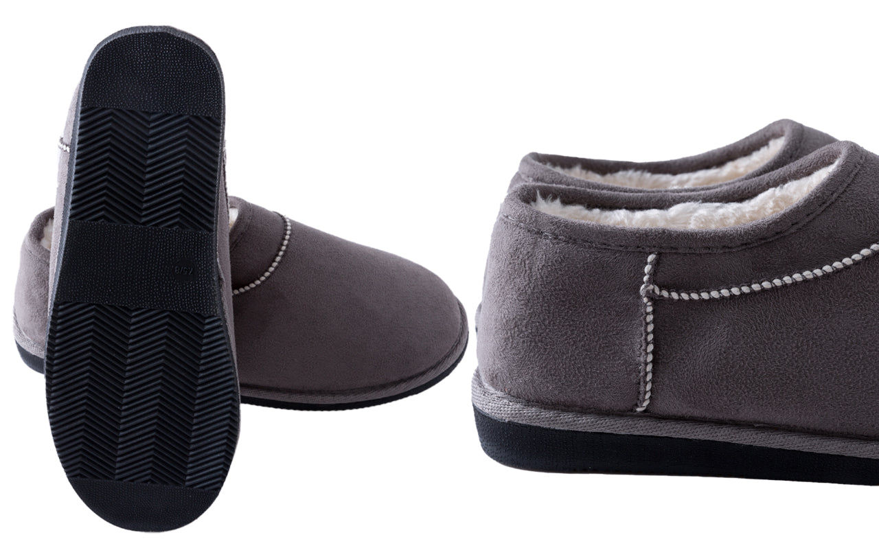 Roxoni Women's Winter Soft House Fuzzy Furry Bootie Shoes