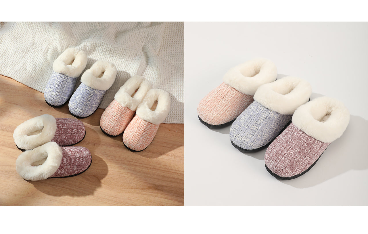 Pupeez Kid's Girl Memory Foam Comfort Plush Fleece Lined House Slipper