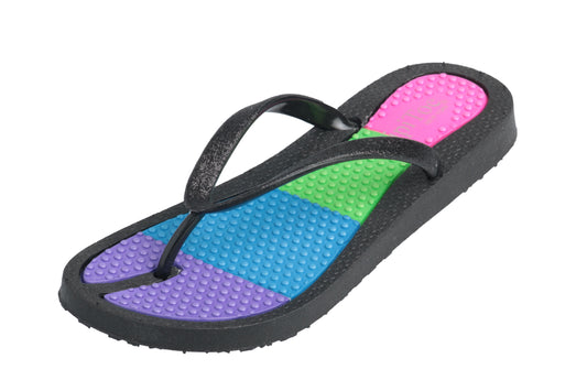 Pupeez Girl's Sparke Flip Flop Summer Sandal