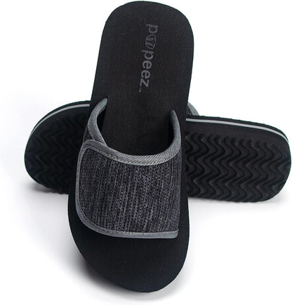 Pupeez Boys Open Toe Slipper Sandals for Indoor/Outdoor Fashion Father and Son Matching Slippers