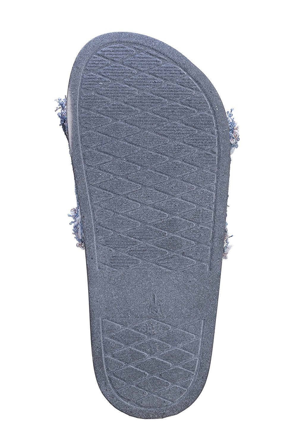Pupeez Girl's Sandals Open Toe Slide Denim Slipper