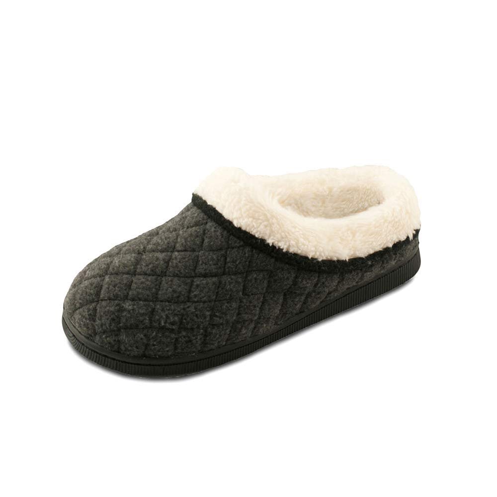 Pupeez Girls Slipper Cozy Comfort Warm Quilted Fleece Clog House Shoe