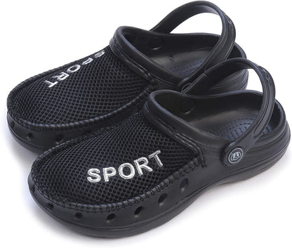 Pupeez Kids Boy's Waterproof Sports Clog Sandals