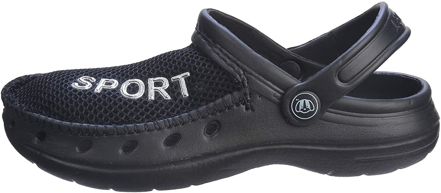 Pupeez Kids Boy's Waterproof Sports Clog Sandals