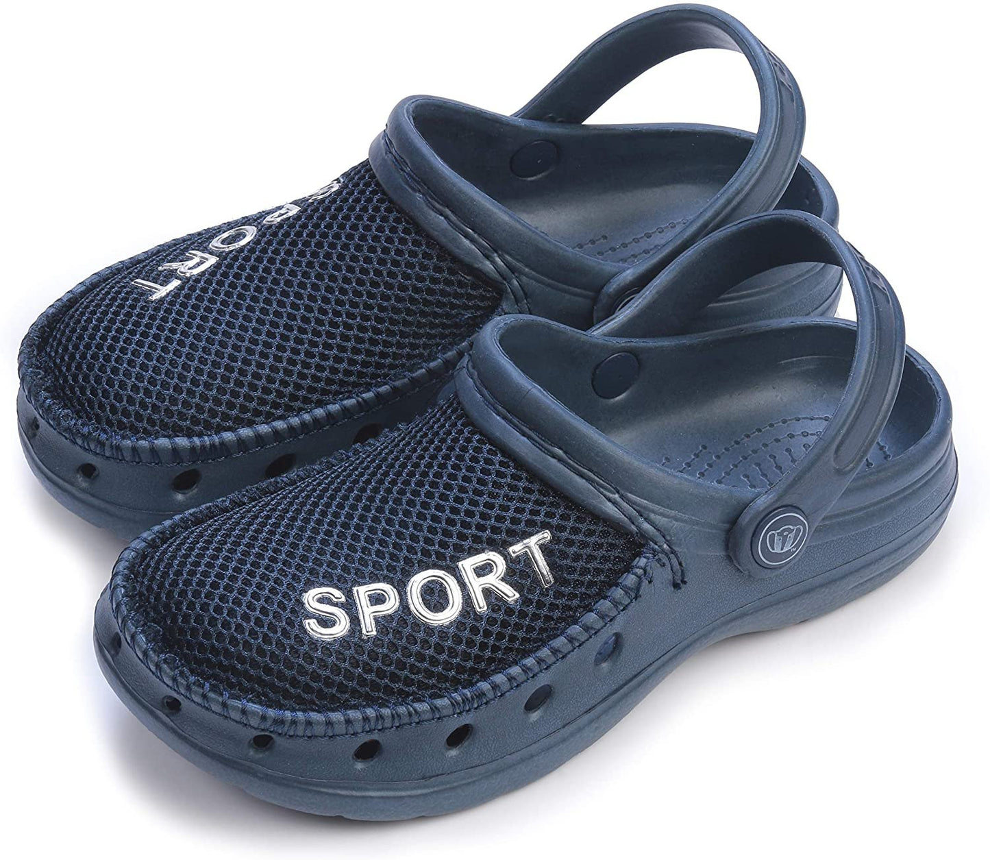 Pupeez Kids Boy's Waterproof Sports Clog Sandals