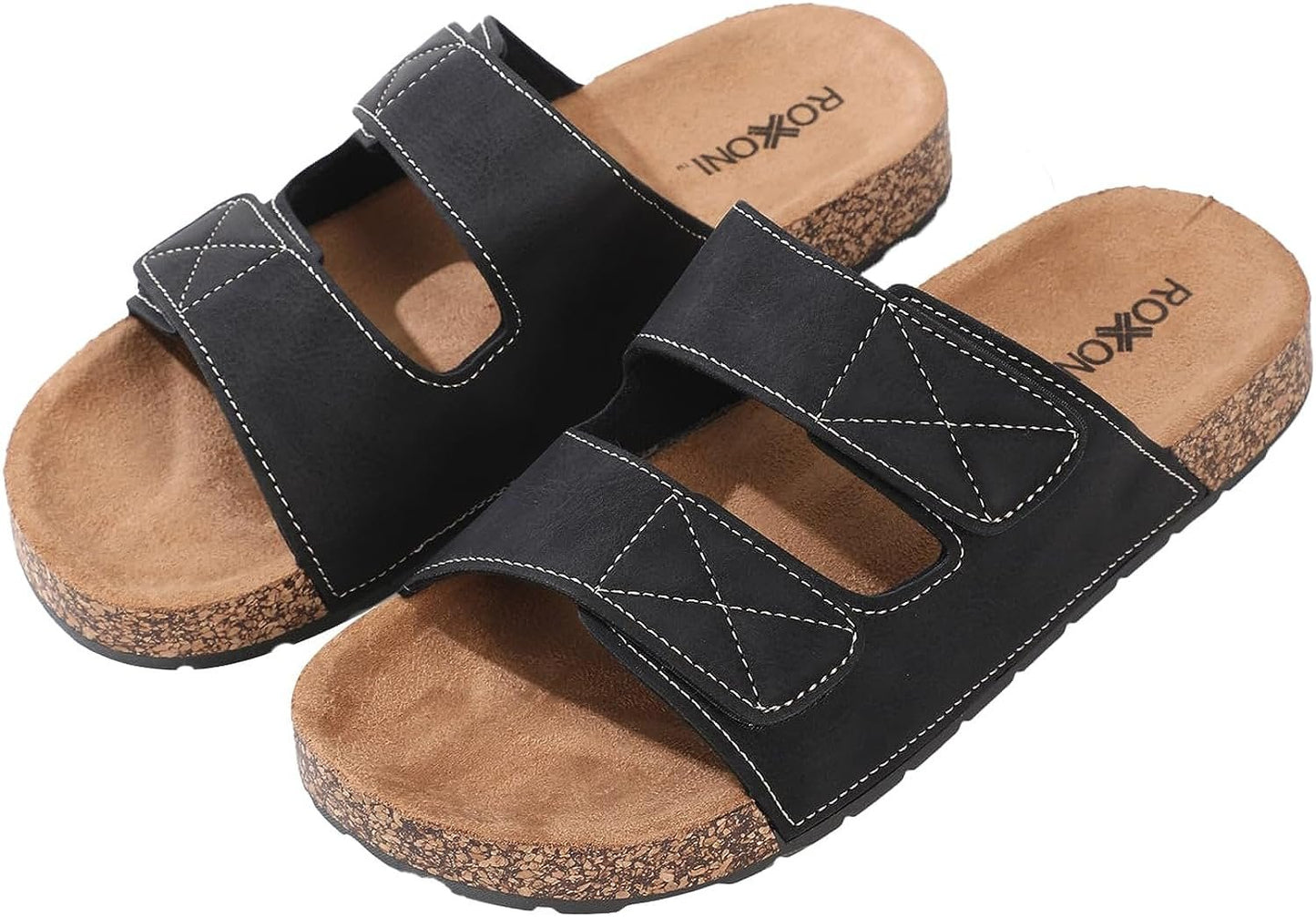Men's Double Velcro Straps Sandal