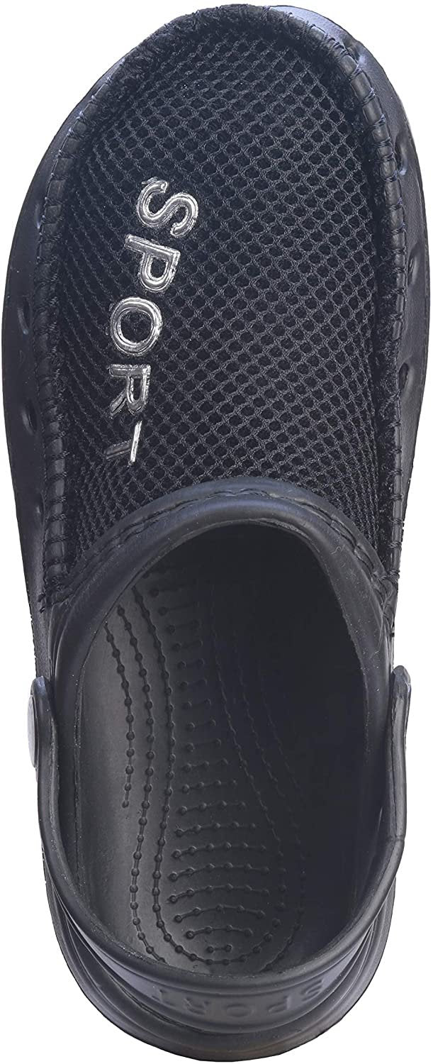 Pupeez Kids Boy's Waterproof Sports Clog Sandals