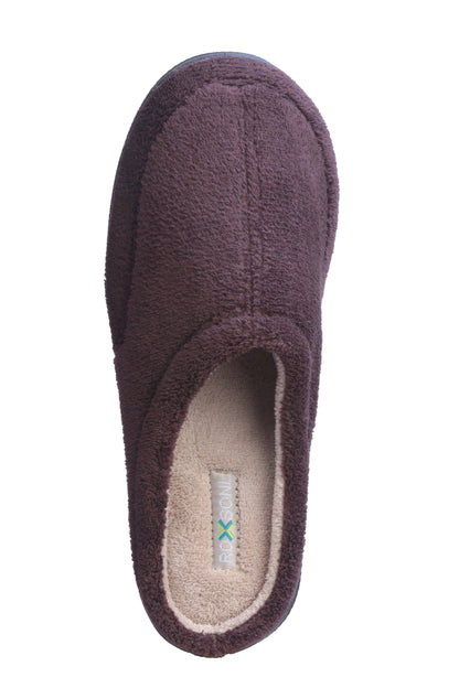 Roxoni Men's Slipper Cozy Clog Durable Comfort Slip On House Shoes
