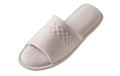 Roxoni Women Coral Fleece Slippers - Unique Cotton Filled Top, Soft and Warm Slip-On for Relaxing at Home