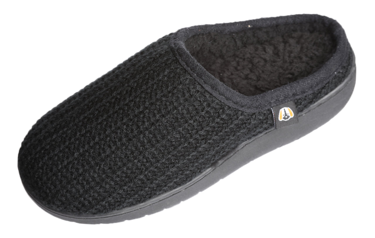 Pupeez Roxoni Boy's Slippers, Memory Foam Suede Moccasin
