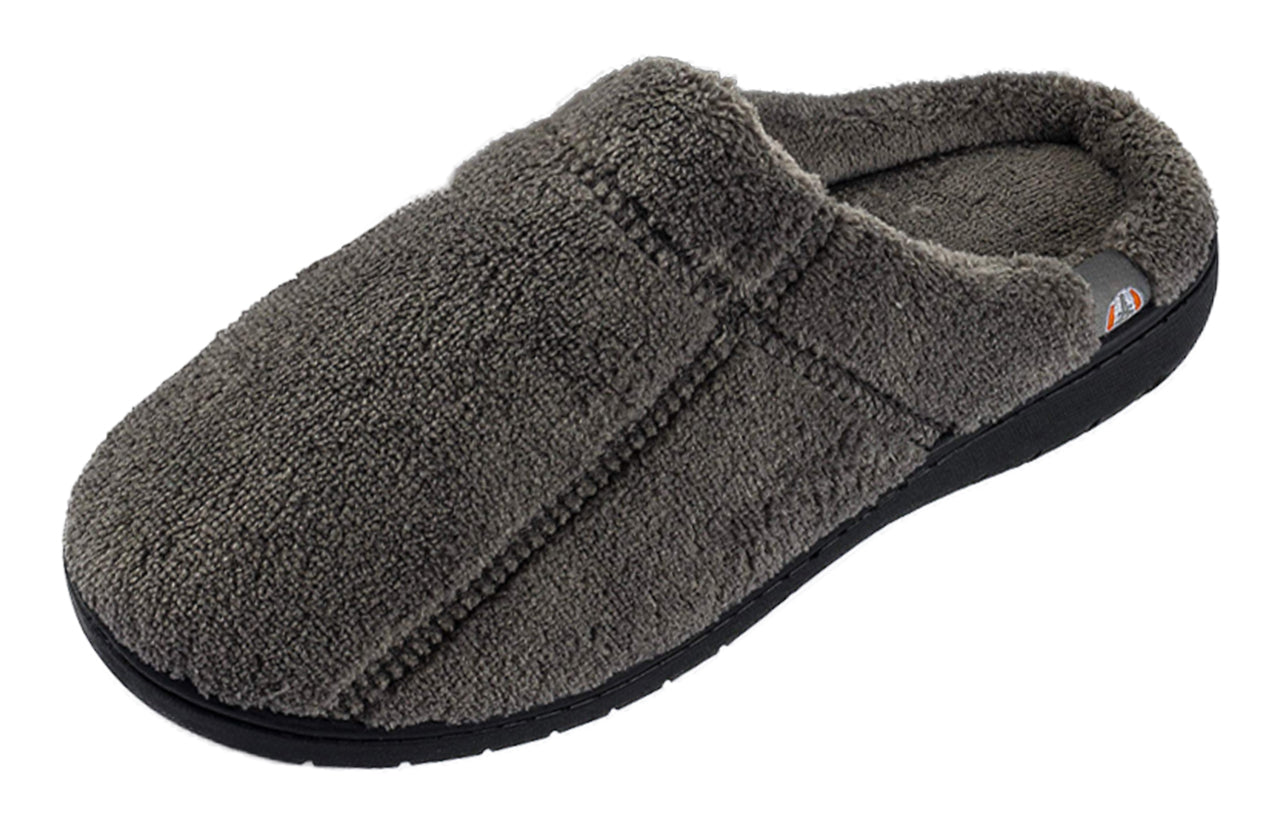 Pupeez Boy’s Terry Clog Big Kids Slippers