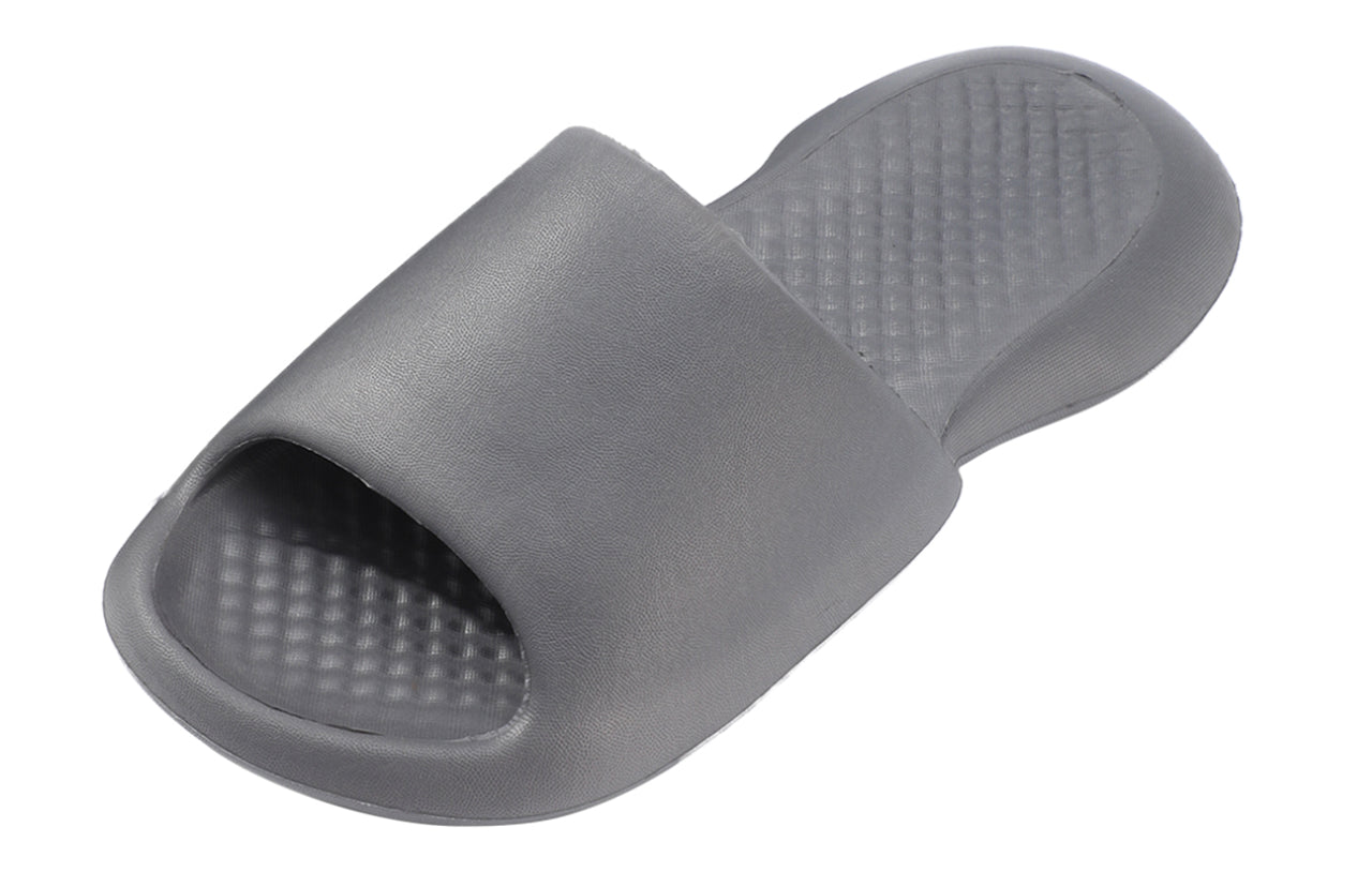 Roxoni Men's Solid Slipon Sports Casual Comfort Soft Breathable Slippers