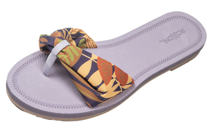 Floral Lace Strap Slippers for Women – Cute Womens Slippers with Color Flower Patterns – Boho Indoor Outdoor for Summers – Stylish & Trendy Casual Slippers