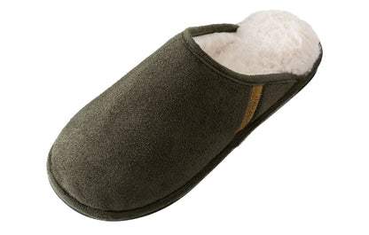 Roxoni Men's Warm Soft Furr House Memory Foam Slipper