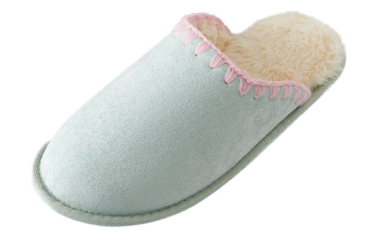 Roxoni Women’s Cozy Indoor Slippers, Plush Faux Fur Lining, Soft Memory Foam House Shoes, Non-Slip Warm Winter Home Footwear