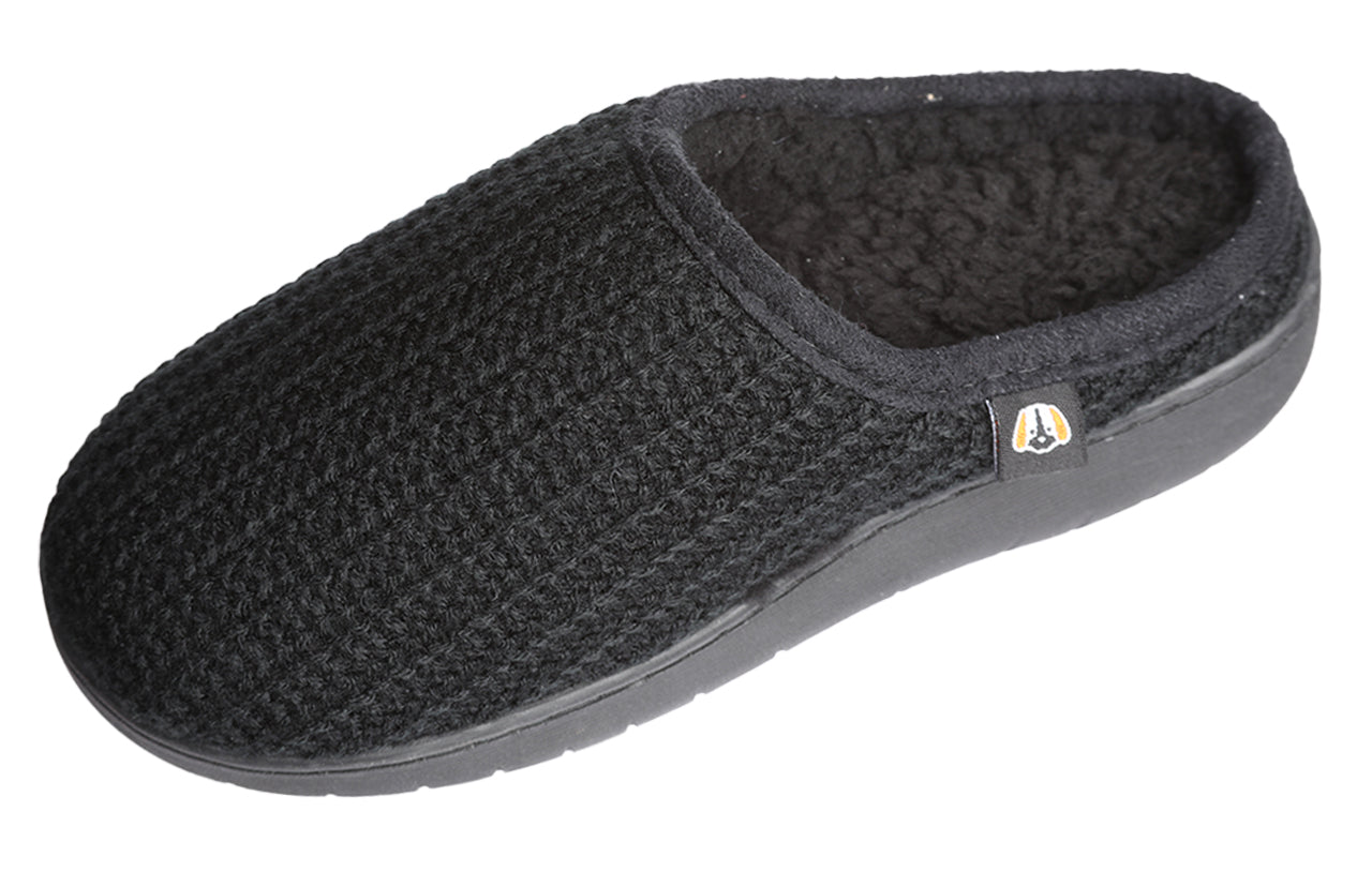 Pupeez Roxoni Boy's Slippers, Slipper with Memory Foam Suede Moccasin