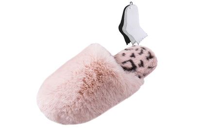 Women’s Winter Cozy Roxoni Slippers with 3PK Ankle Socks – Fuzzy, Furry & Warm Gift Bundle