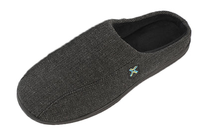 Roxoni Men's Soft Memory Foam Indoor Outdoor Clog Slipper