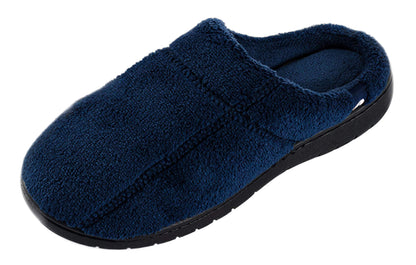 Pupeez Boy’s Terry Clog Big Kids Slippers