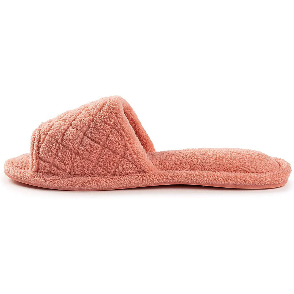 Roxoni Women’s Quilted Terry Cloth Spa Slipper