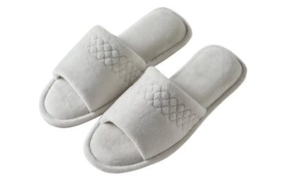 Roxoni Women Coral Fleece Slippers - Unique Cotton Filled Top, Soft and Warm Slip-On for Relaxing at Home