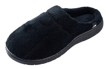 Pupeez Boy’s Terry Clog Big Kids Slippers
