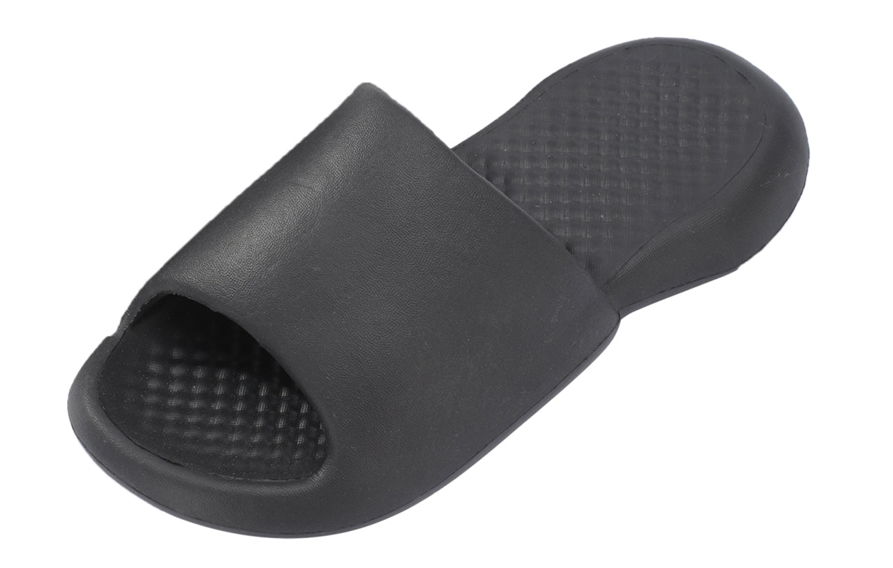 Roxoni Men's Solid Slipon Sports Casual Comfort Soft Breathable Slippers