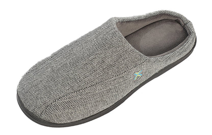 Roxoni Men's Soft Memory Foam Indoor Outdoor Clog Slipper