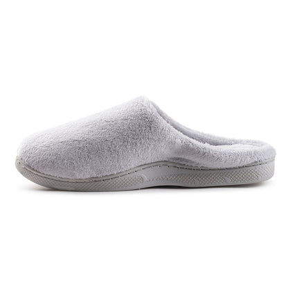 Roxoni Women's Plush Slip On Memory Foam Indoor Outdoor