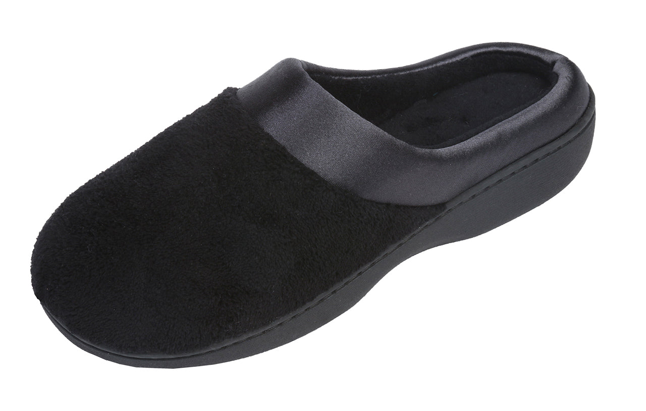 Roxoni Women's Comfort Slip On Memory Foam French Terry Lining Indoor Outdoor