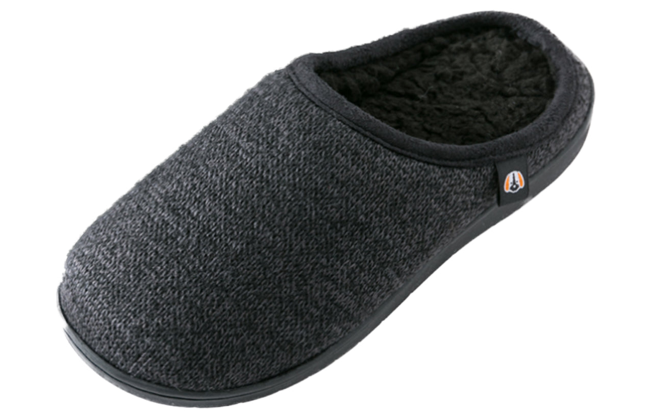 Pupeez Kid's Boy Memory Foam Comfort Indoor/Outdoor Cozy Slipper