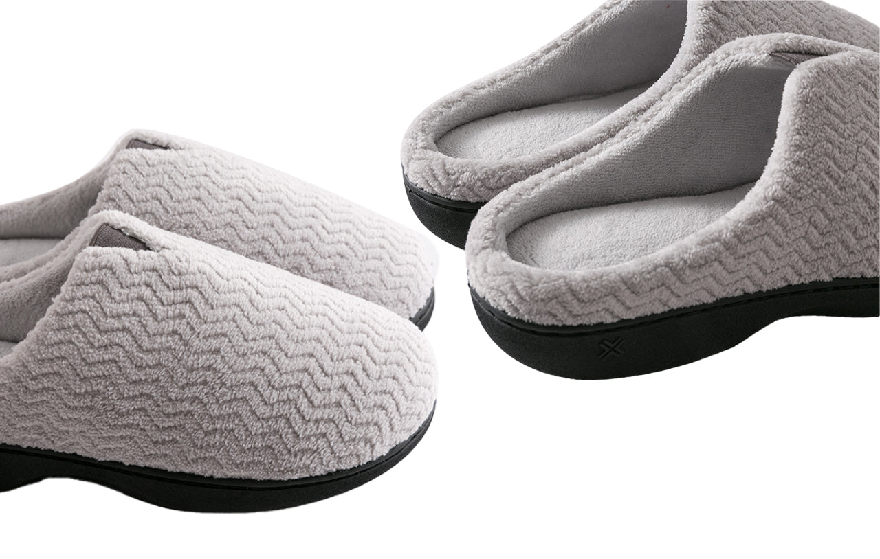 Roxoni Women's Comfort Soft Winter Memory Foam Clog House Slipper