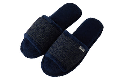Roxoni Women’s Plush Open Toe House Slippers – Soft Memory Foam Indoor Slides with Non-Slip Sole, Cozy Breathable Open Back Design