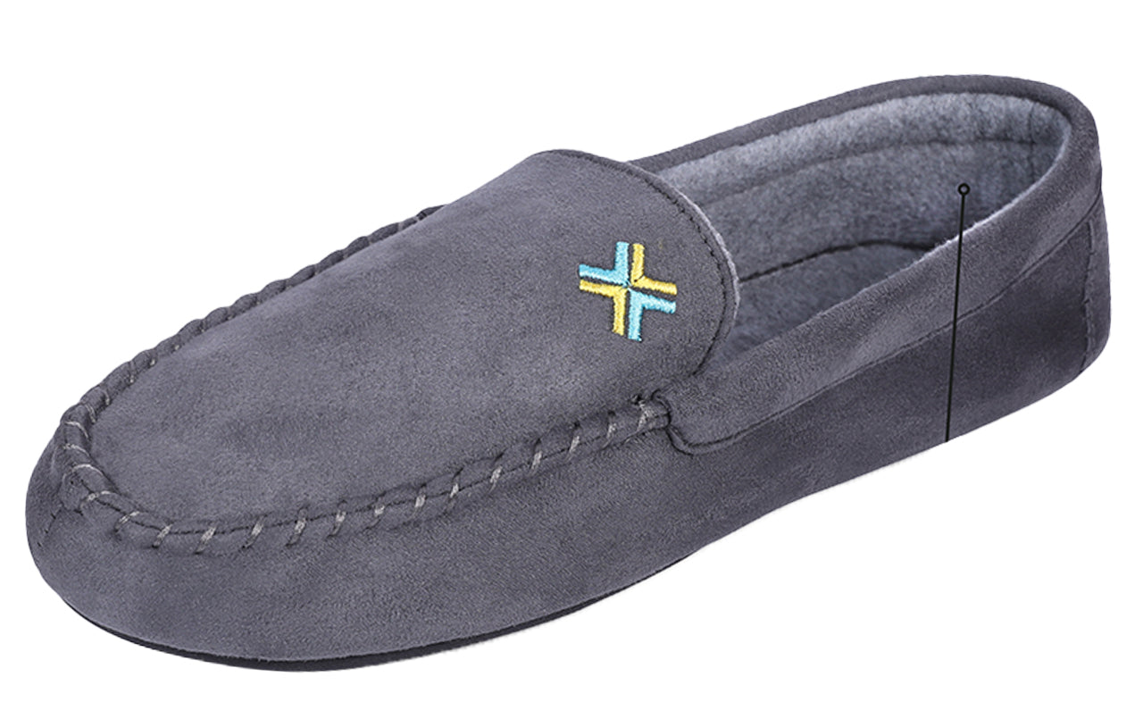 Men's Suede Moccasin Slipper