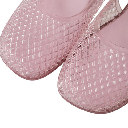 Roxoni Women’s Jelly Slingback Flats Breathable Mesh Sandals Lightweight Slip On Summer Beach Casual Shoes