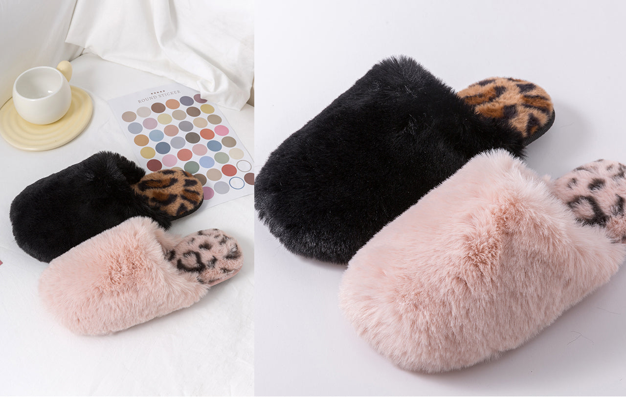 Women’s Winter Cozy Roxoni Slippers with 3PK Ankle Socks – Fuzzy, Furry & Warm Gift Bundle