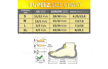 Pupeez Kid's Boy Memory Foam Comfort Indoor/Outdoor Suede Slip-On Clog Slipper