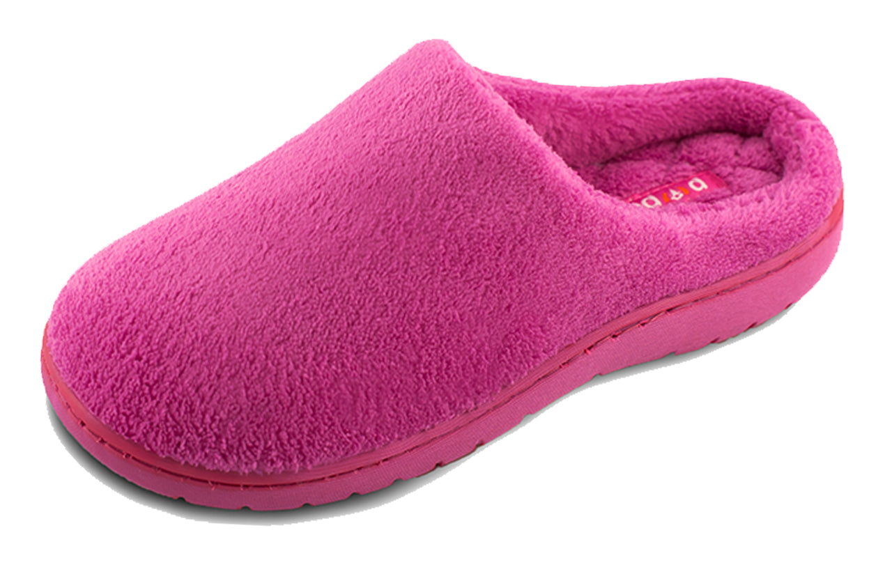 Pupeez Girls Classic Terry Clog Slippers