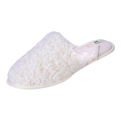 ROXONI Women Slipper Cozy Memory Foam, Indoor Outdoor Rubber Sole