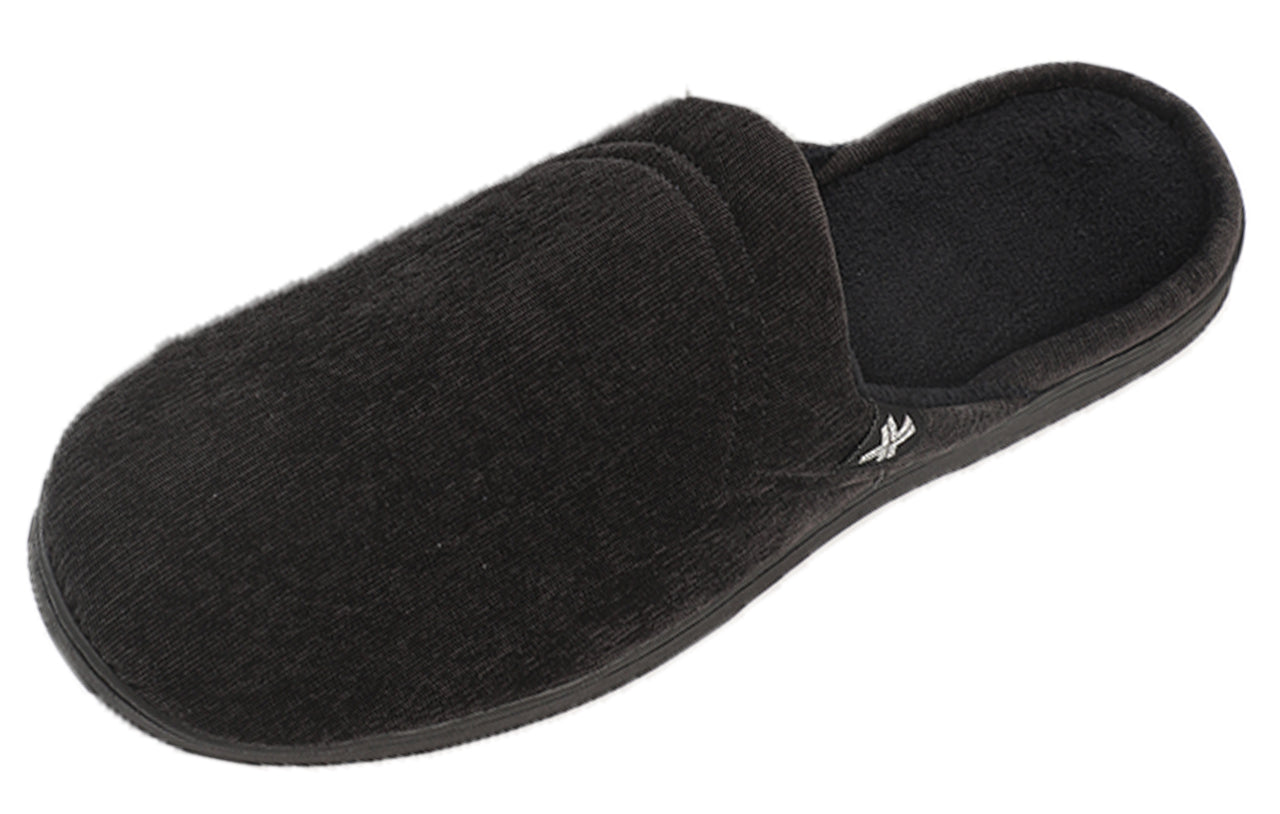 Roxoni Men's Slipon Warm Memory Foam Insole Scuff House Slipper